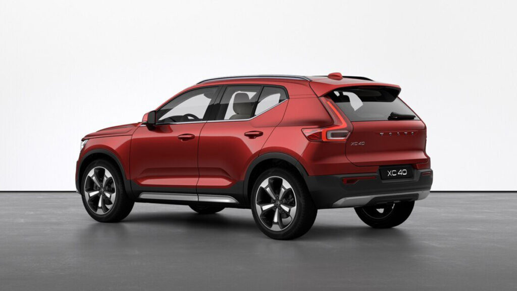 volvo XC40 2022 trasera