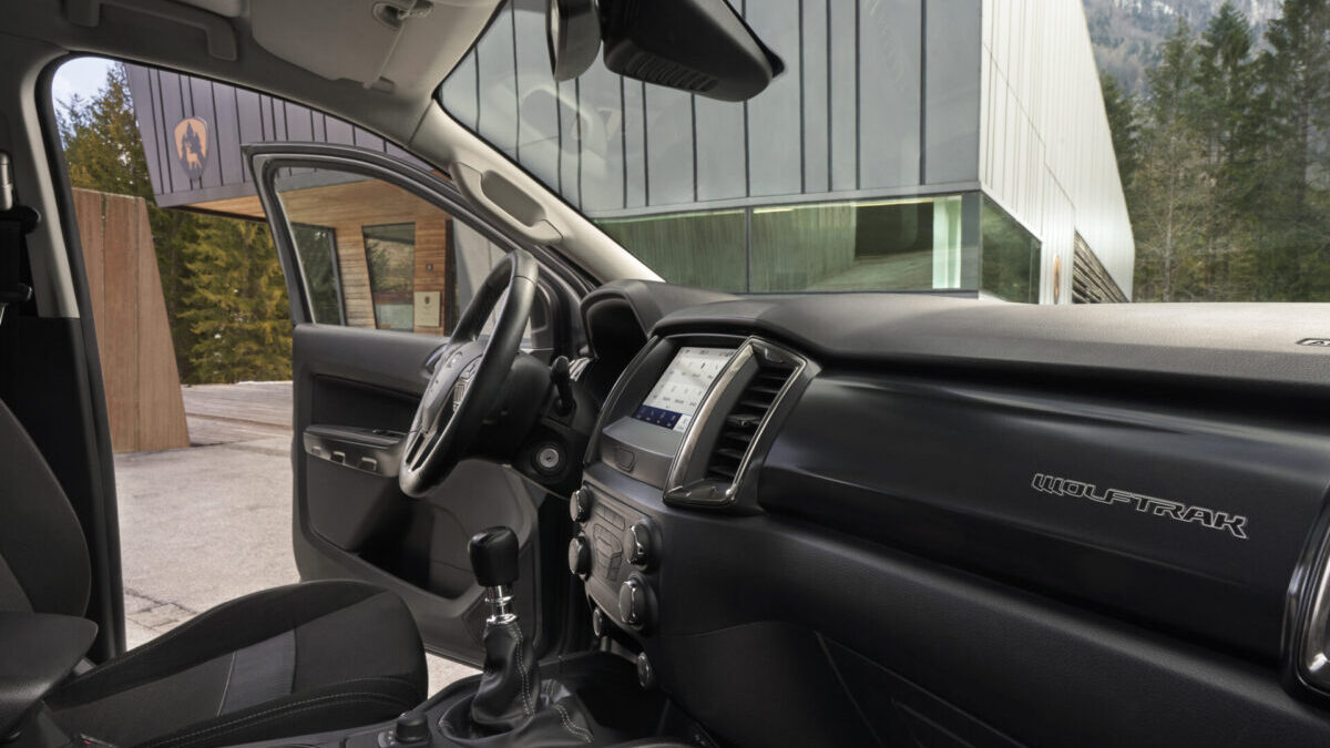 Ford Ranger Wolftrak interior