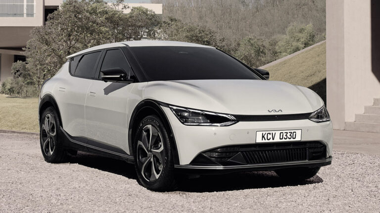 Kia ev6 frontal