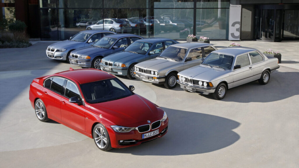 BMW Serie 3 generaciones