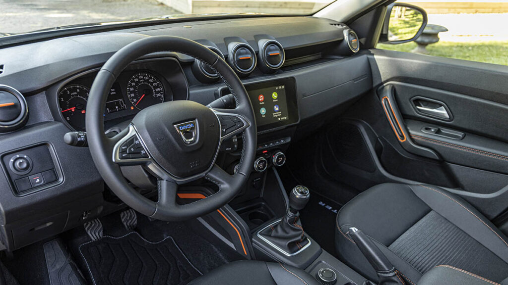 Dacia Duster interior