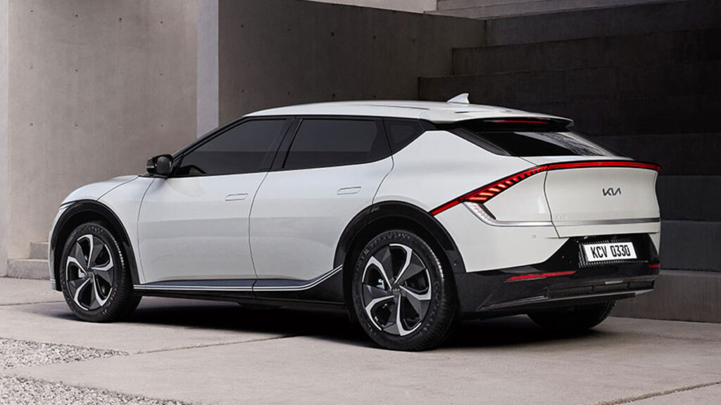 Kia EV6 trasera