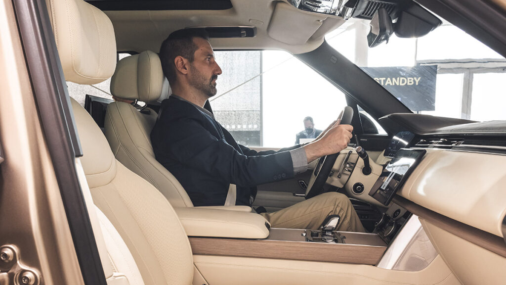 Range Rover 2022 interior plazas delanteras