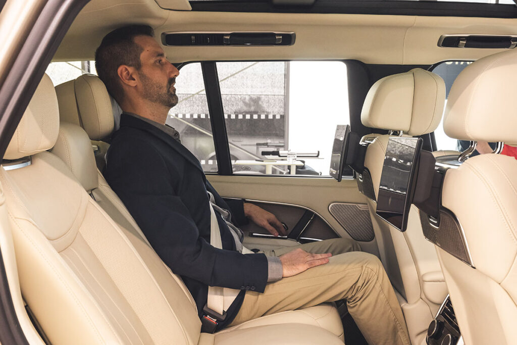 Range Rover 2022 plazas traseras