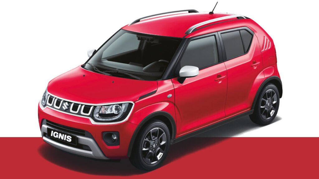 Suzuki Ignis Red & White