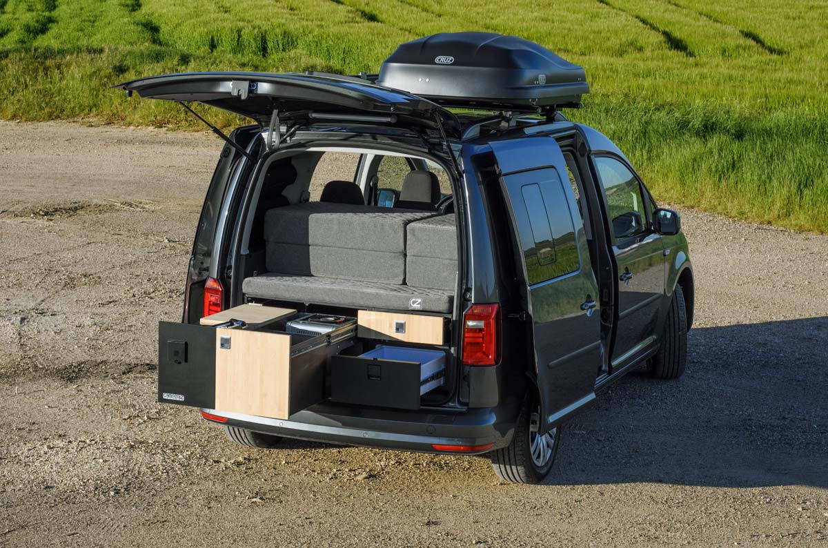 Accesorios Low Cost para camperizar tu VW Caddy - Autofacil.es