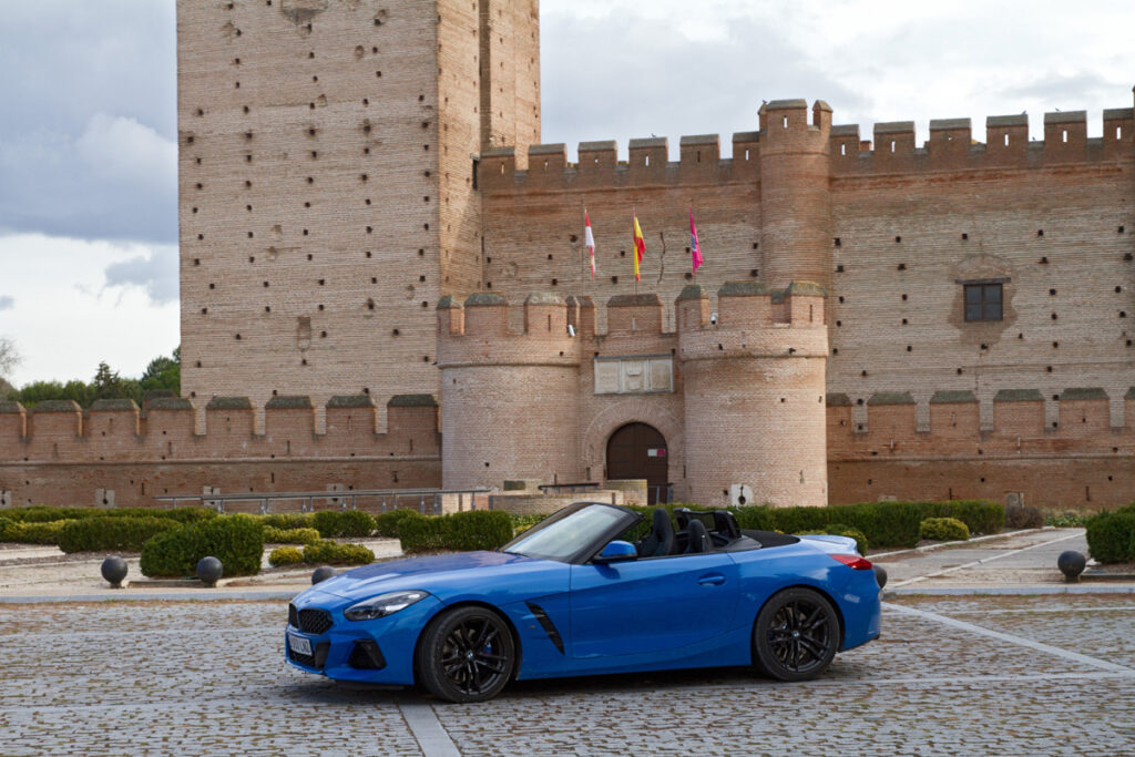 España en cabrio (V), BMW Z4 con los vinos D.O. Rueda