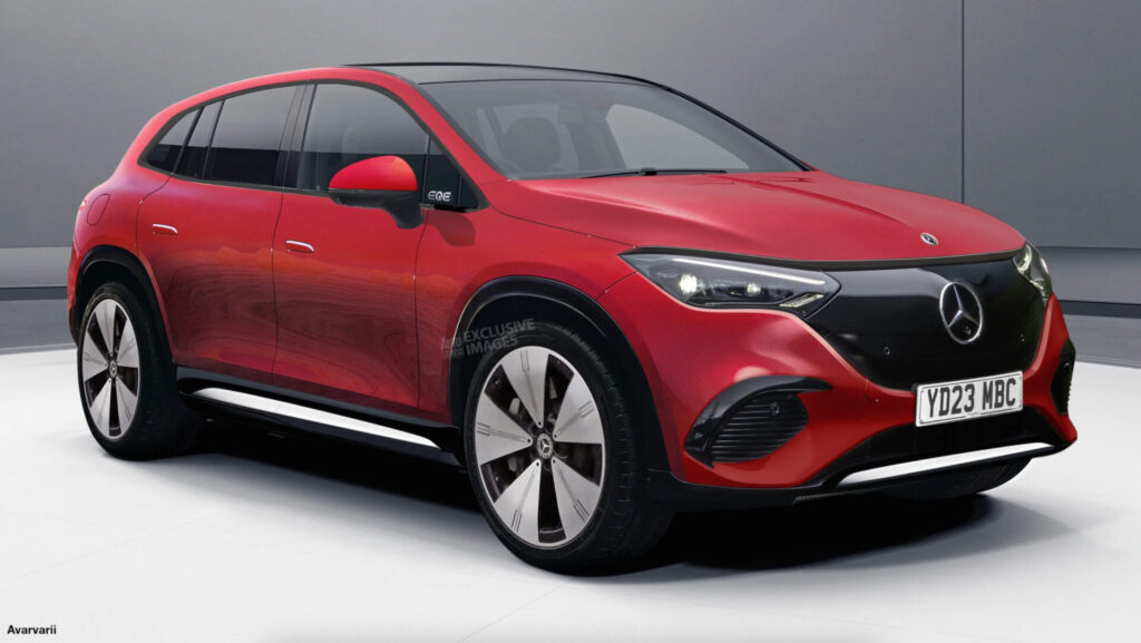 ¿Es este el nuevo Mercedes-Benz EQE eléctrico con carrocería SUV?