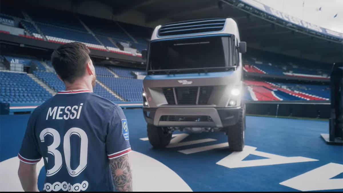 Messi camion Dakar