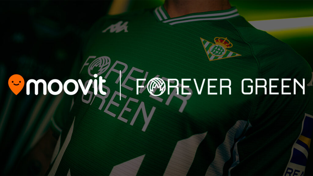 El Real Betis Balompié y Moovit alcanzan un acuerdo de colaboración para impulsar la movilidad sostenible