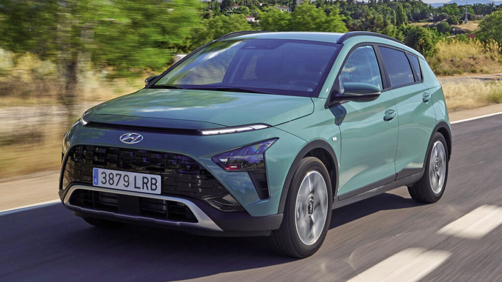 El nuevo Hyundai Bayon con motor gasolina de 84 CV en oferta, por solo 110 euros al mes