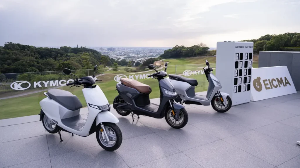 Kymko motos eléctricas