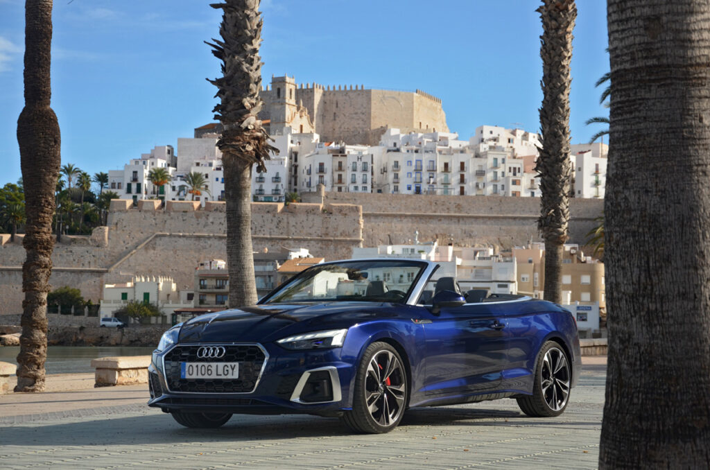 España en cabrio (VI), Audi A5, Peñíscola
