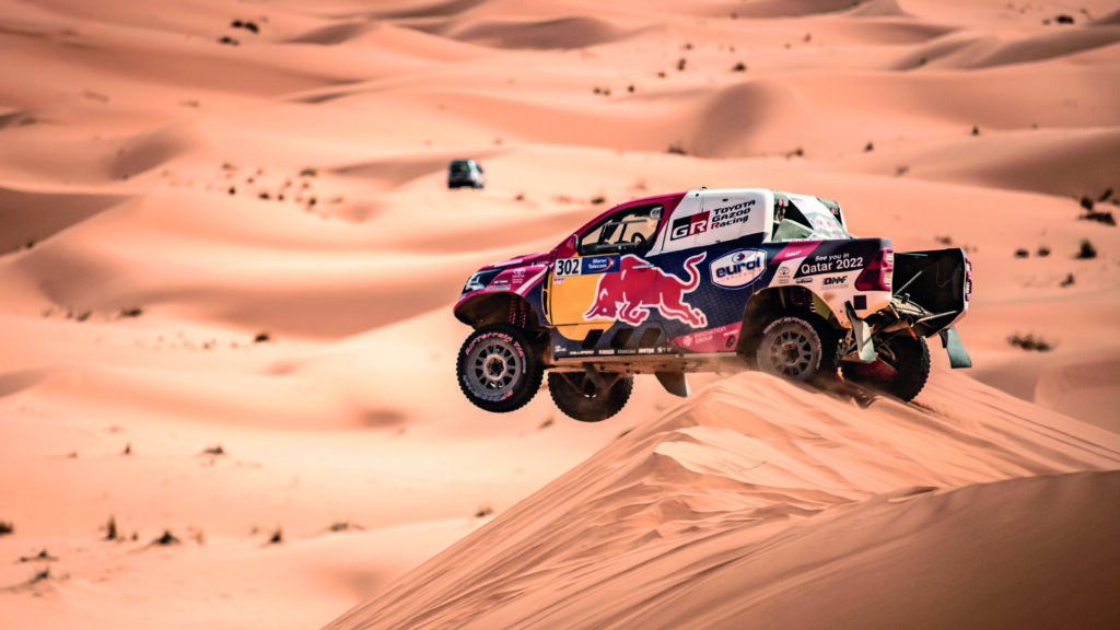 Toyota en raid Dakar