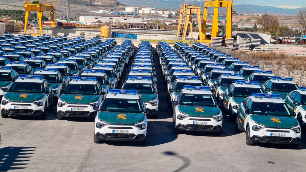 La Guardia Civil incorpora 409 vehículos nuevos a su flota