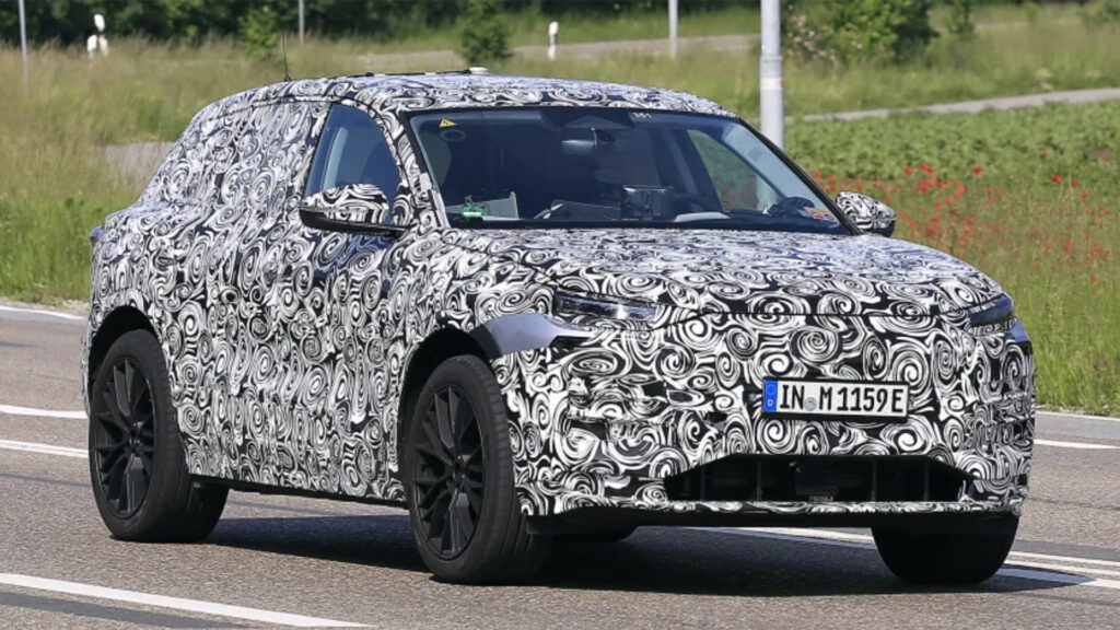 ¡Cazado! Nuevas fotos espía del Audi Q6 e-tron en movimiento