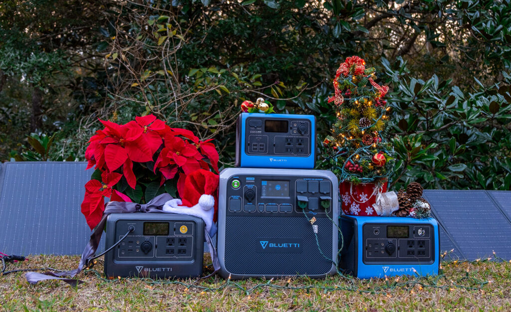 Los generadores y paneles solares de Bluetti estarán en oferta durante estas navidades