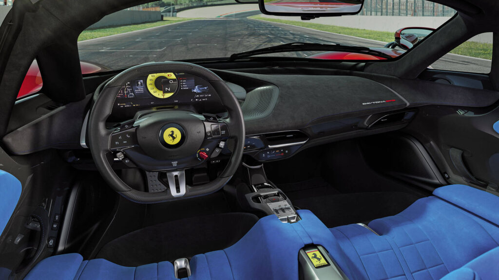 Ferrari Daytona SP3 interior
