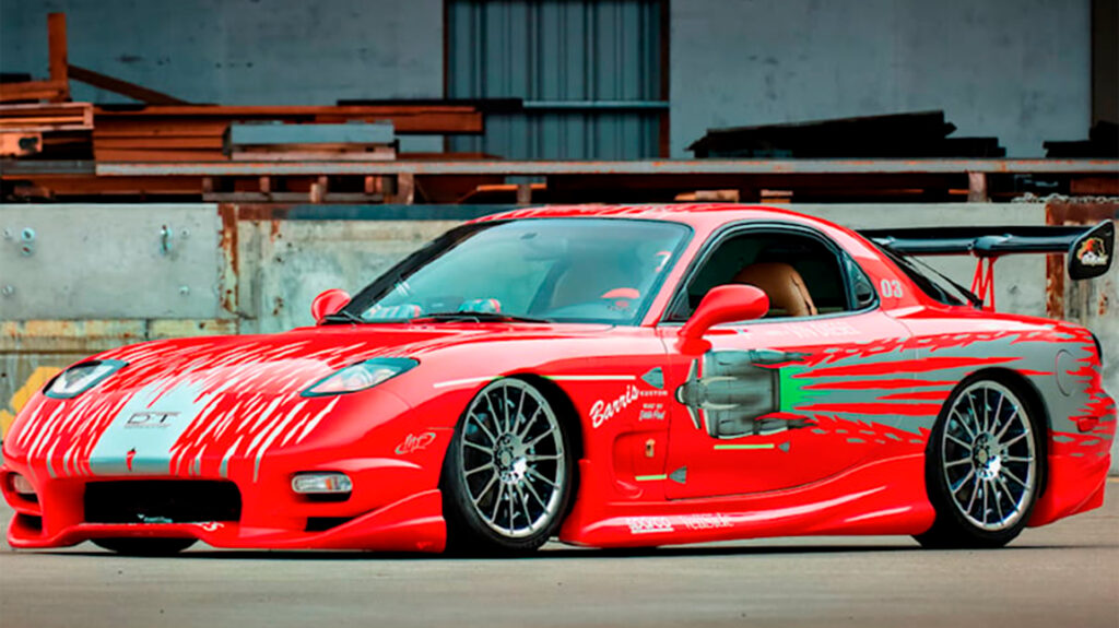 El Mazda RX-7 de Vin Diesel en ‘The Fast and the Furious’ sale a subasta
