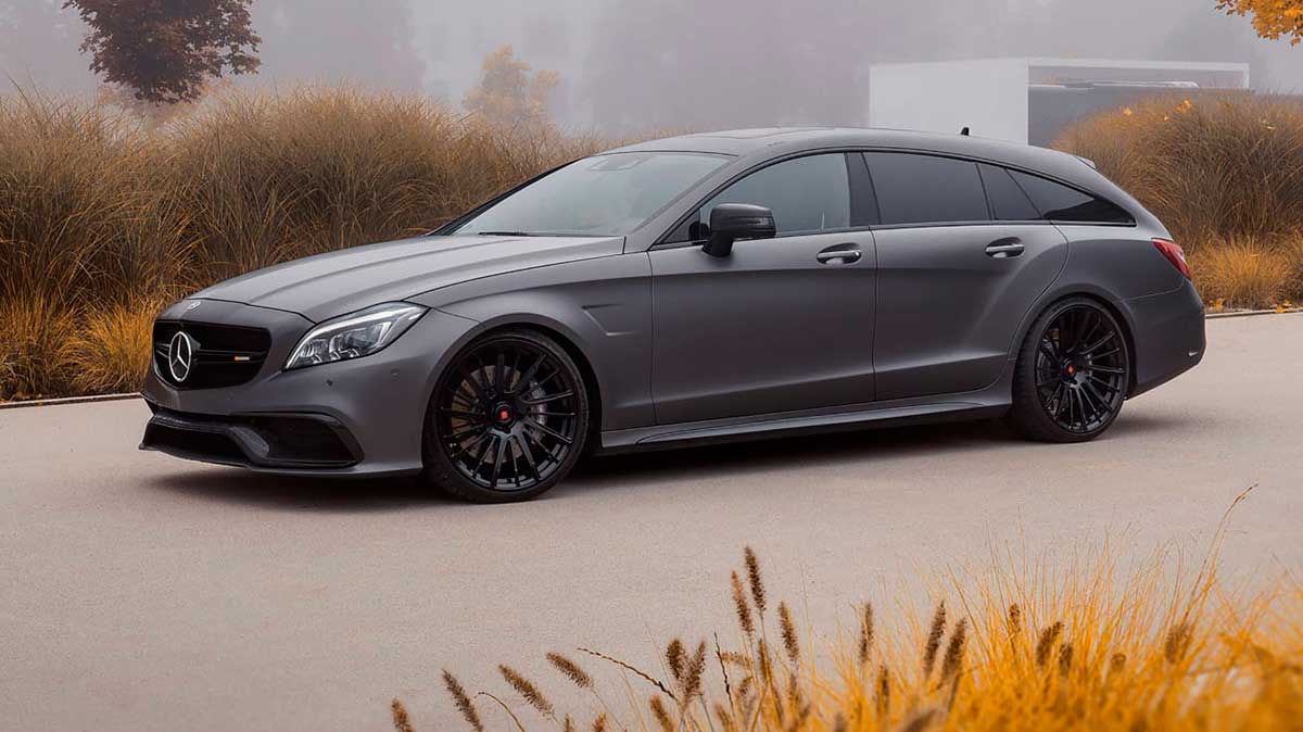 Este Mercedes-AMG CLS63 S Shooting Brake preparado por Pogea tiene más potencia que un GT Black Series