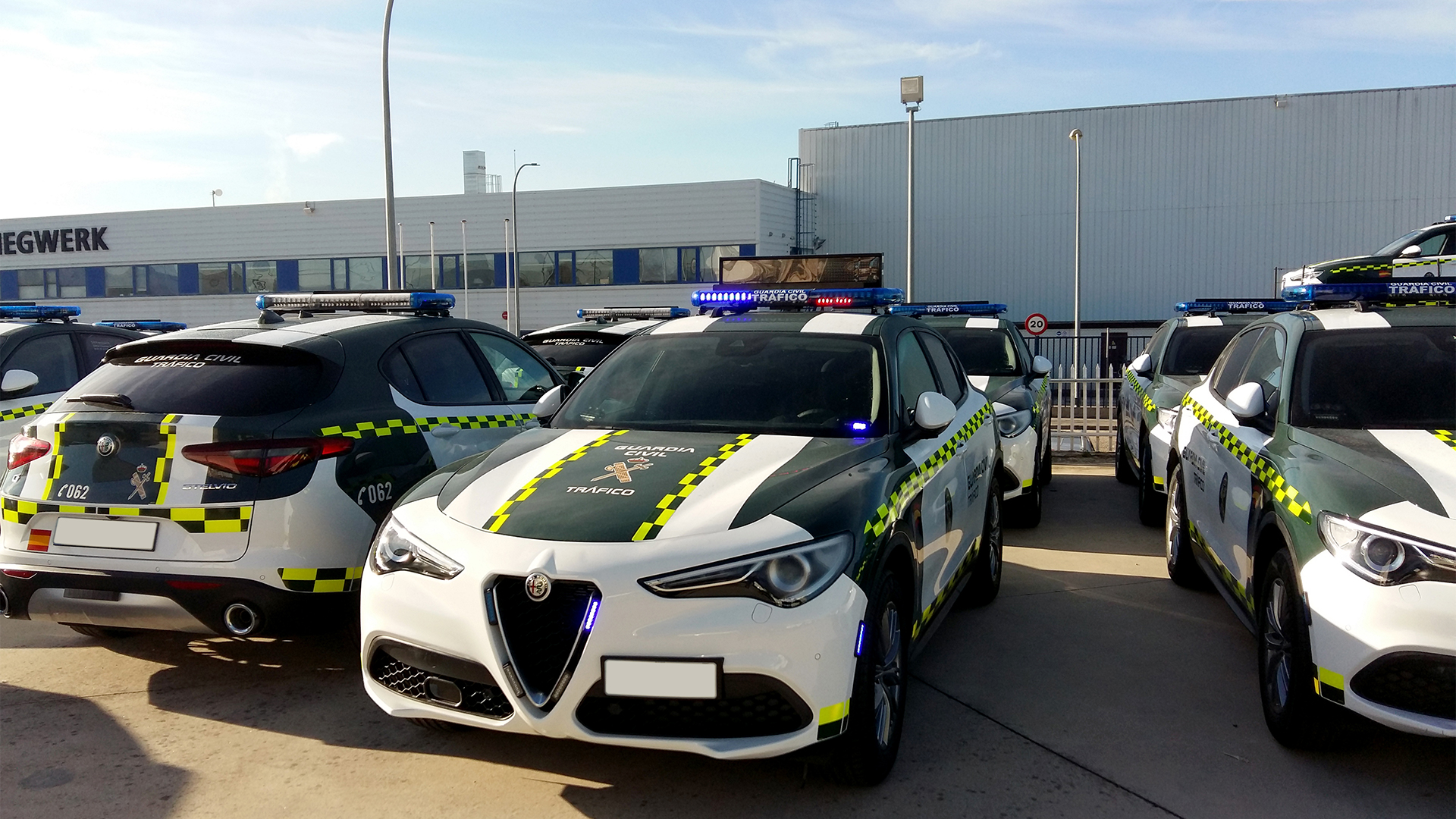 Alfa Romeo Stelvio Q4 Guardia Civil