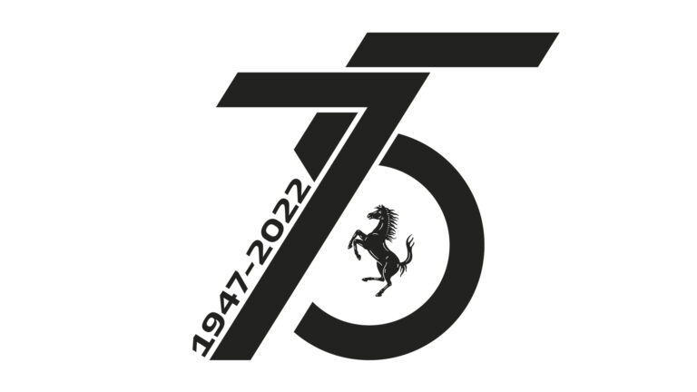 ferrari logo 75 aniversario