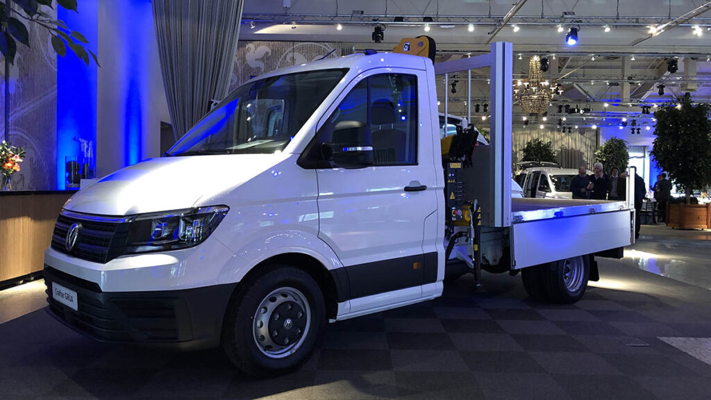 volkswagen crafter grua