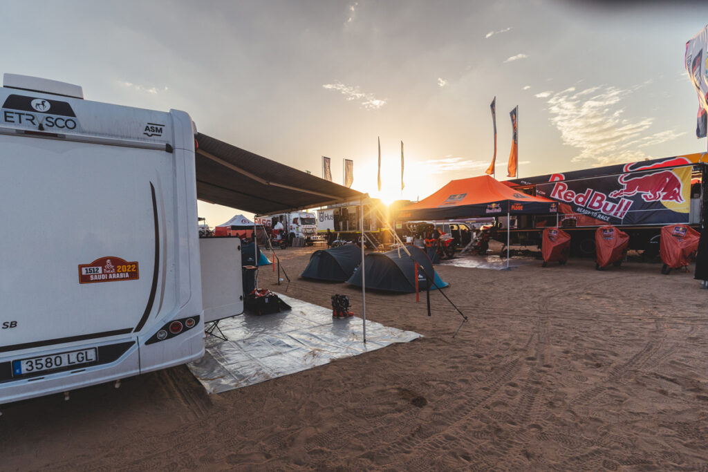 Las Autocaravanas del Dakar