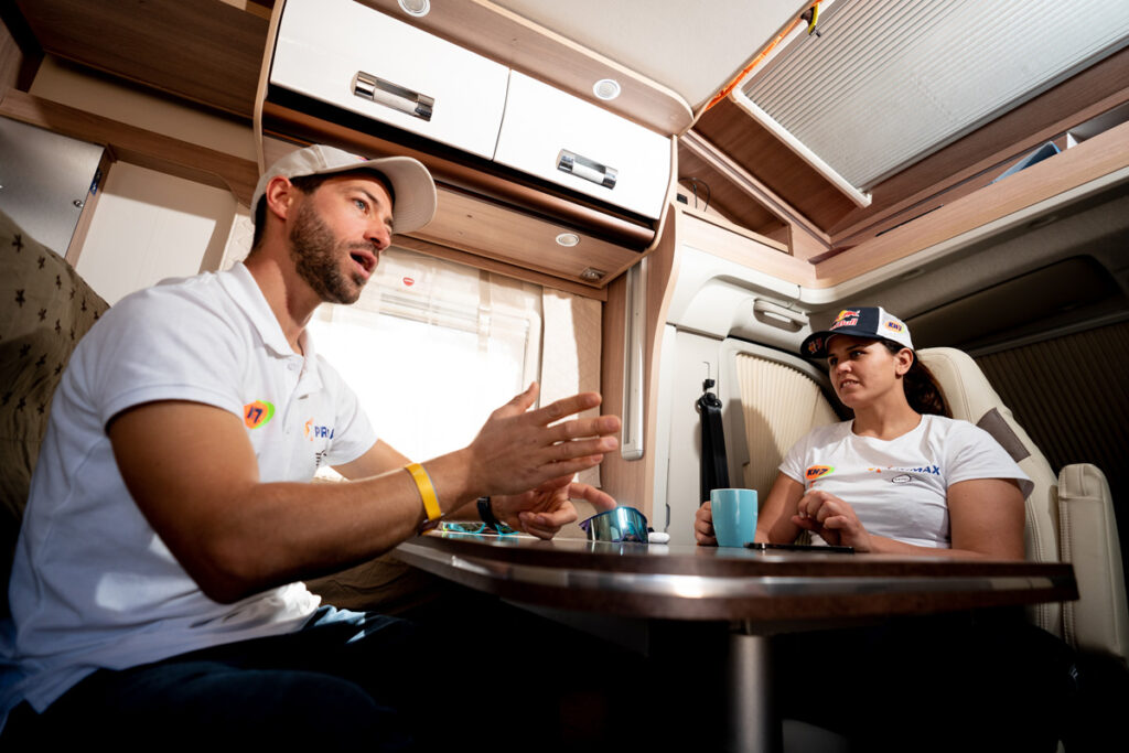 Las Autocaravanas del Dakar