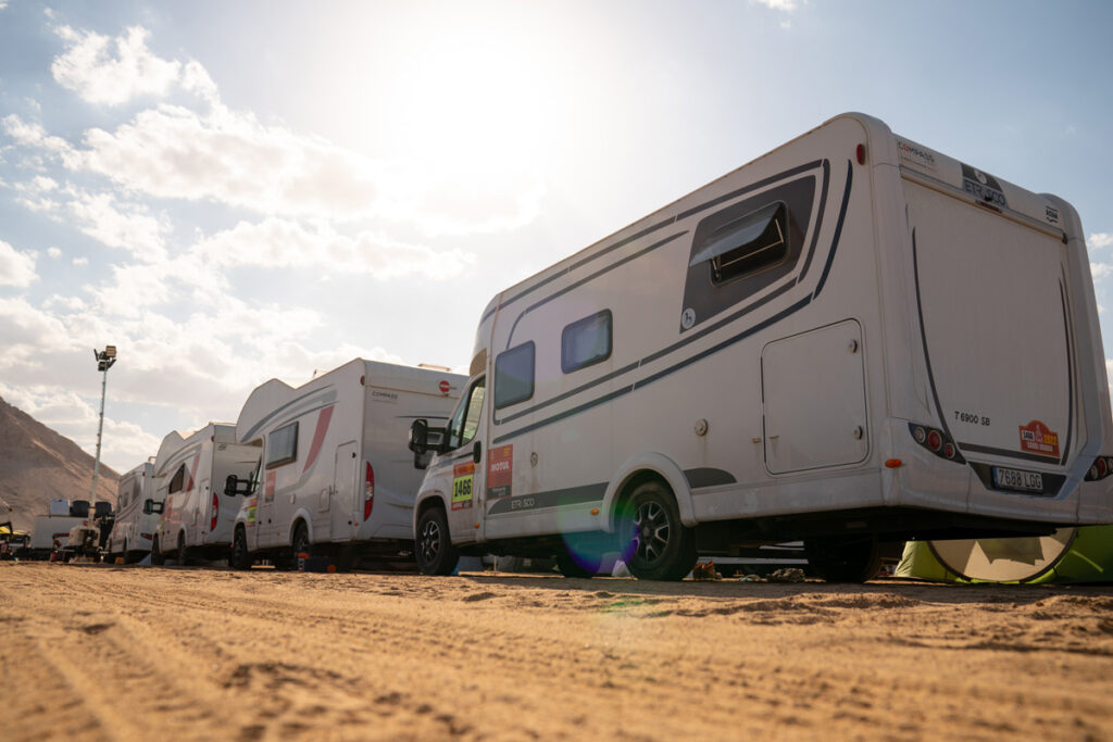 Las Autocaravanas del Dakar