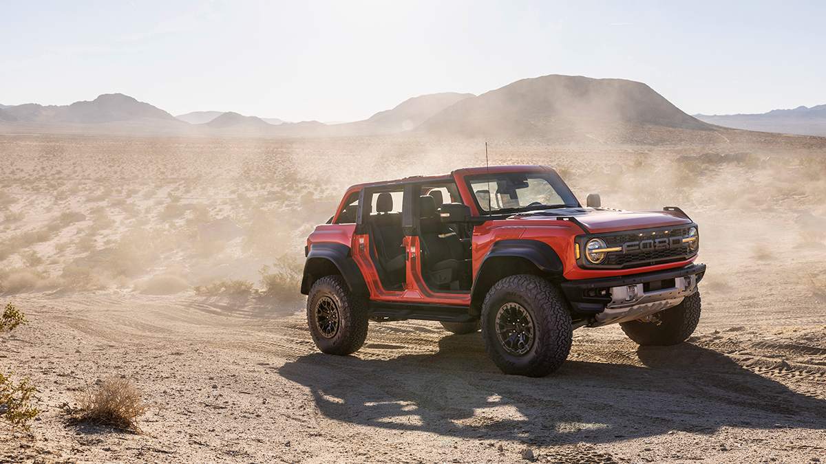 Ford Bronco Raptor 2022 frontal