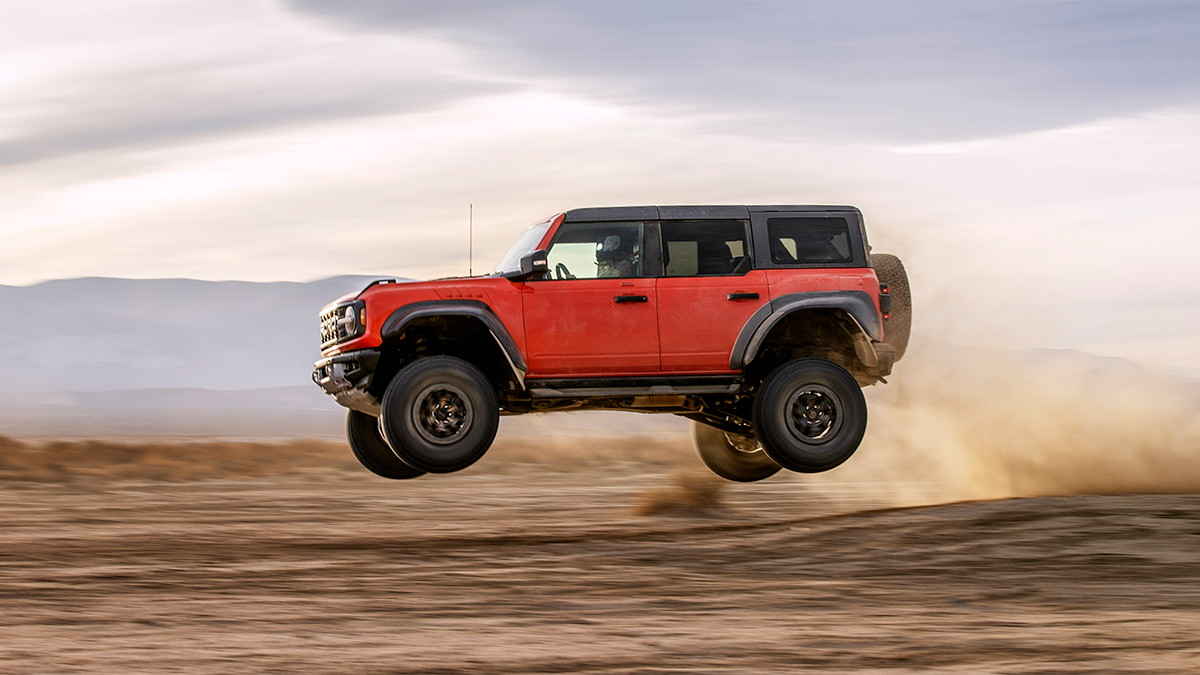 Ford Bronco Raptor 2022 perfil