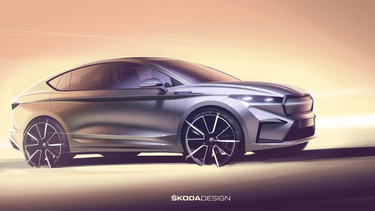 220111 enyaq iv coupe sket ch