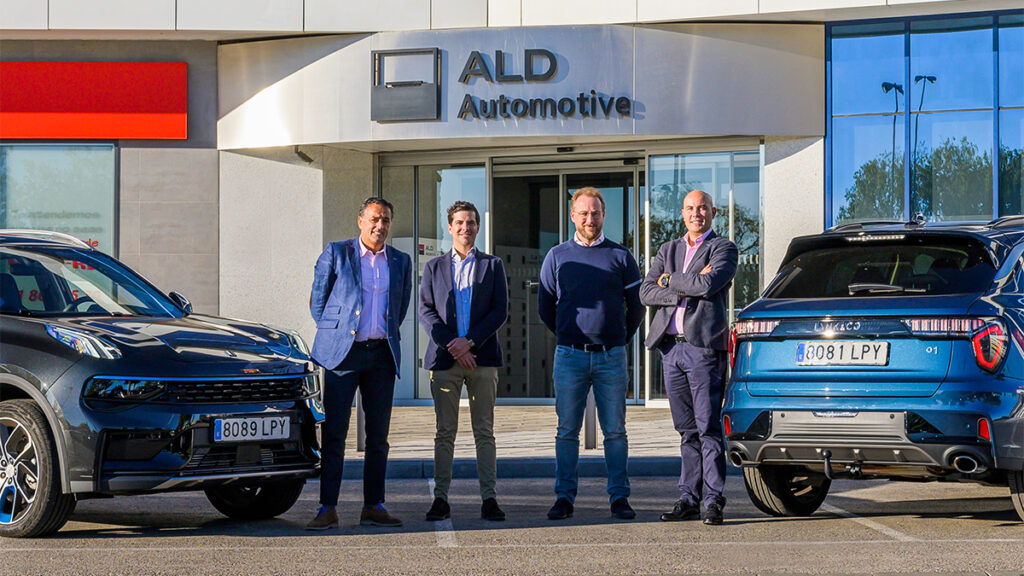 ALD Automotive firma un acuerdo con Lynk & Co para ofrecer su gama de vehículos a empresas y pymes en España