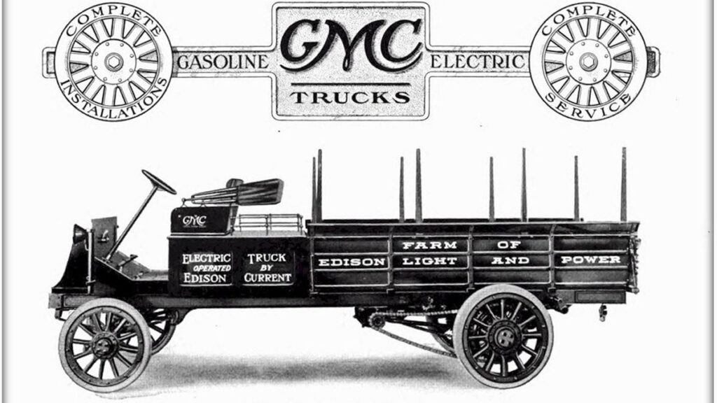 Camion GMC anuncio