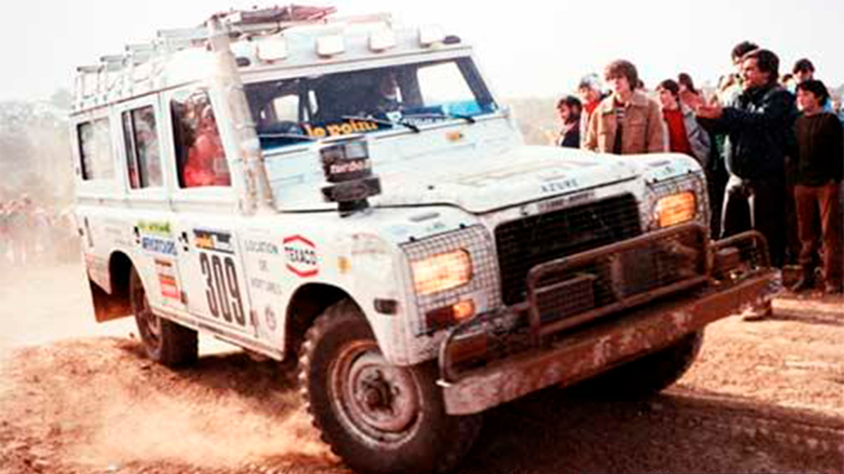 Land Rover Santana Cazorla Dakar