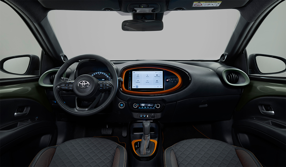 Toyota Aygo X Cross Limited Edition interior