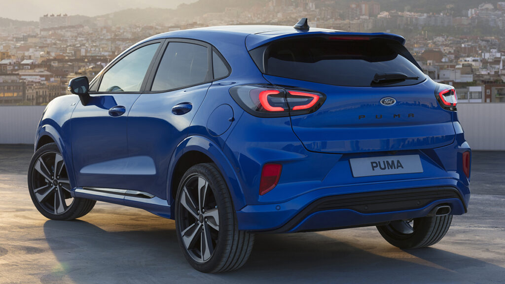Ford Puma ST Line trasera