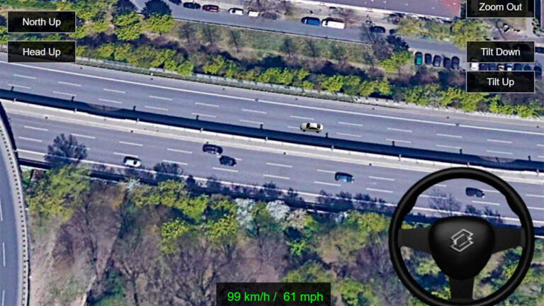 google maps simulador