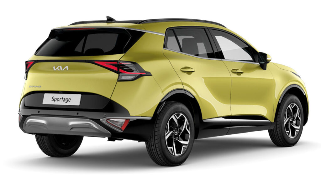 Kia Sportage amarillo