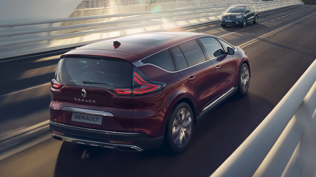 Renault Espace Initiale Paris trasera