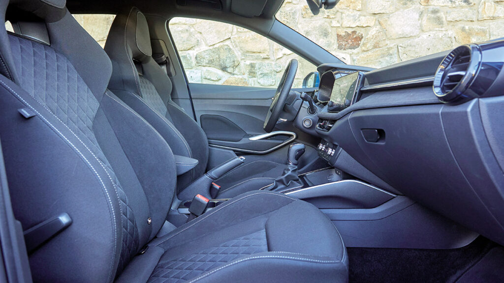 Plazas delanteras Skoda Fabia