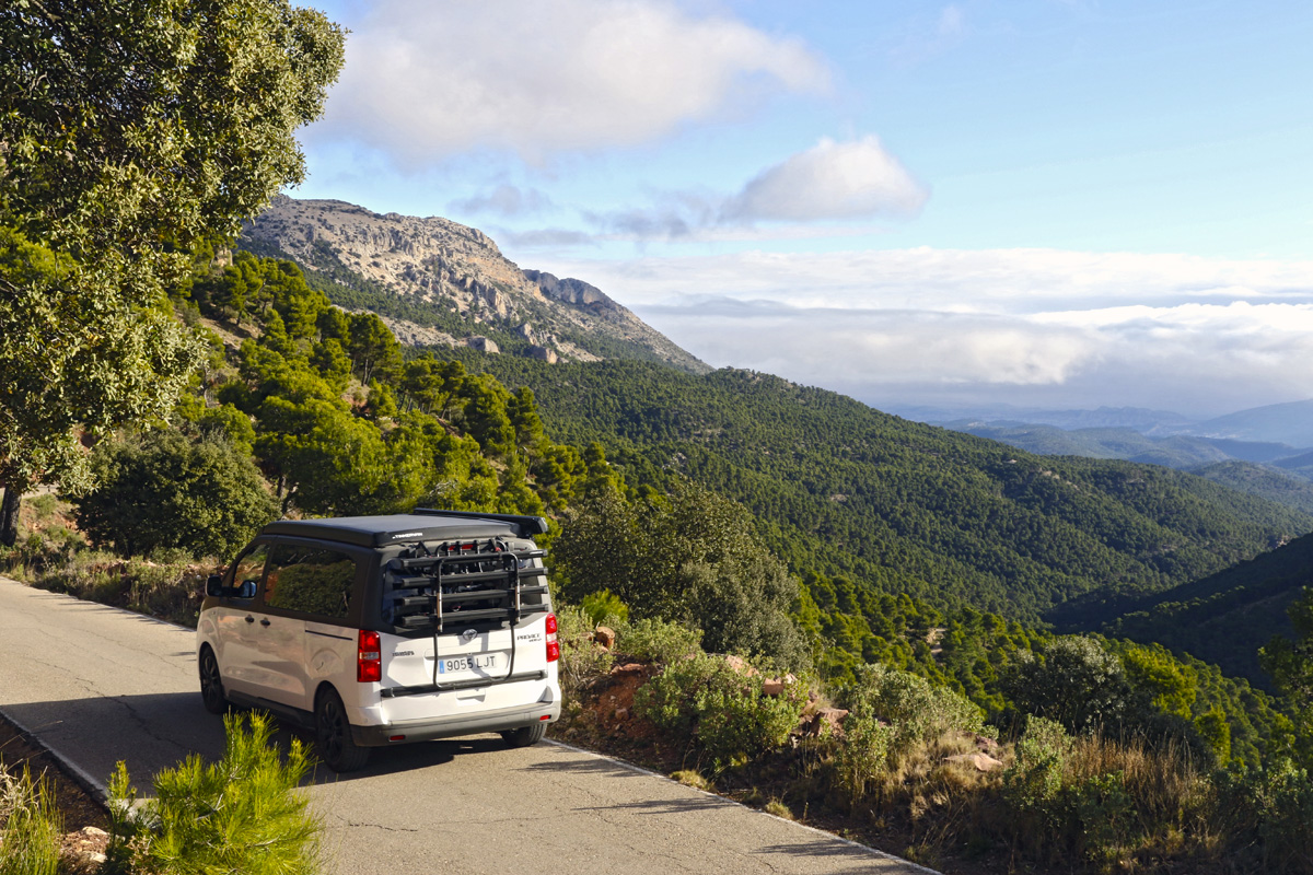 Toyota Proace Camper, Sierra de la Espuña