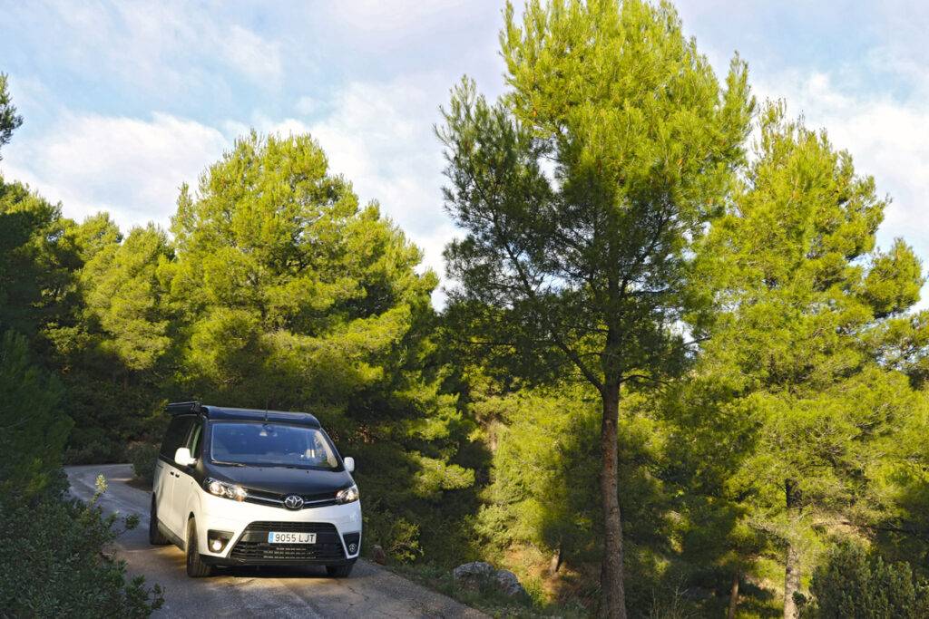 Toyota Proace Camper, Sierra de la Espuña