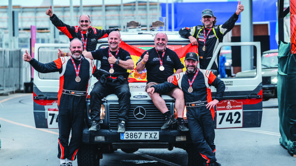 Equipo RumboZero Dakar 2022 Mercedes-Benz GE 320