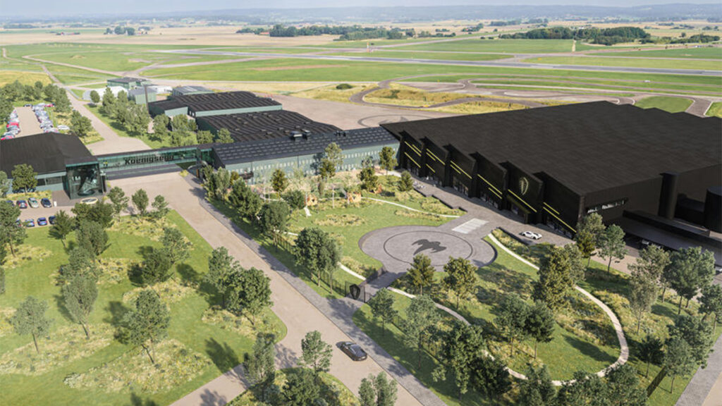 Koenigsegg ampliará sus instalaciones y construirá una nueva pista de pruebas para acoger la producción del Gemera