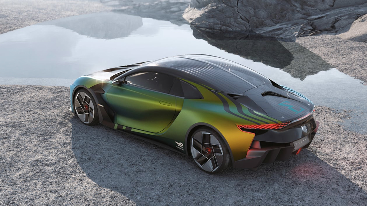 DS E-Tense Performance vista superior