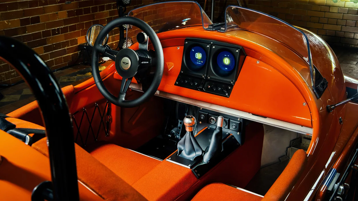 Morgan Super 3 interior