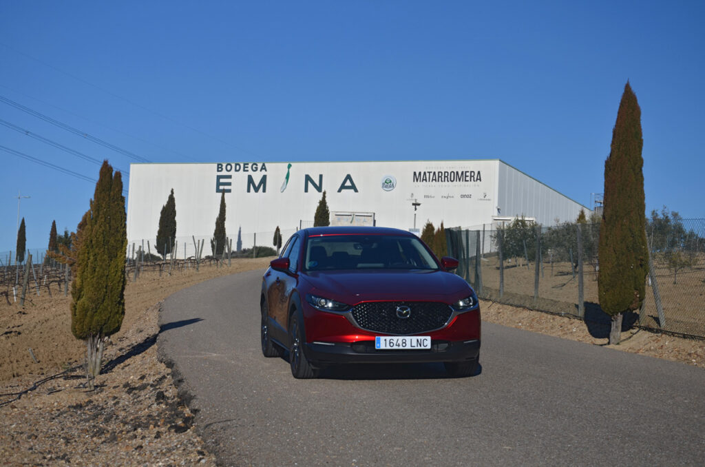 Mazda CX30, olivos, viñedos y pueblos que abrazan el Duero