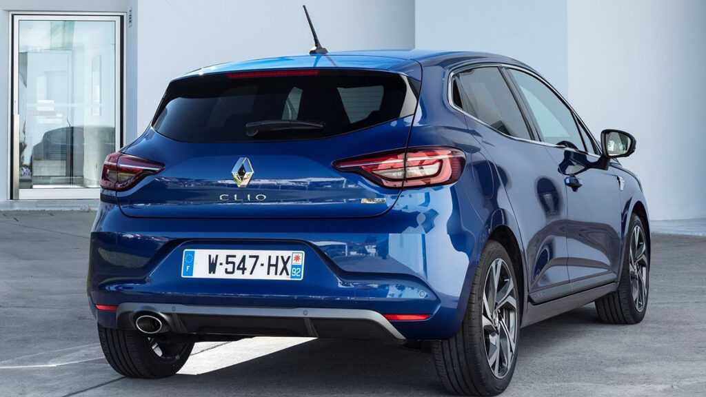 Renault Clio trasera